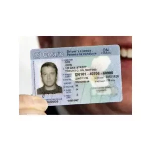 Canadian Driver’s License