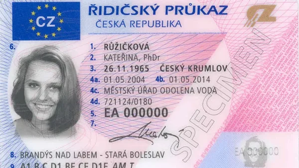 Czech Republic Driver’s License