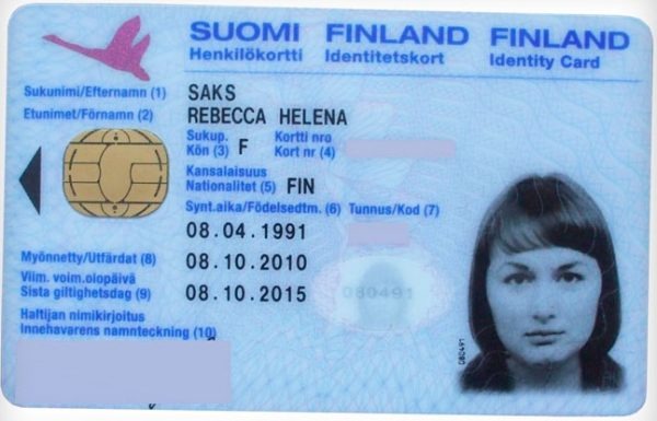 Applying for a Finnish ID card at a service point
